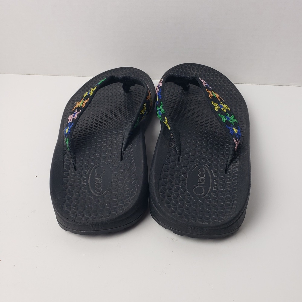 Chacos Grateful Dead Dancing Bears Womens Size 8 Black Sandals - Picture 7 of 16